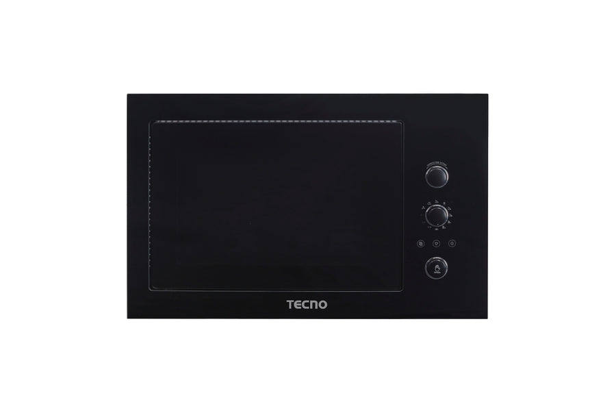 Built-in Microwave Oven with Grill — Full Black — 25L, 900W Microwave, 1200W Grill, 13Amp
