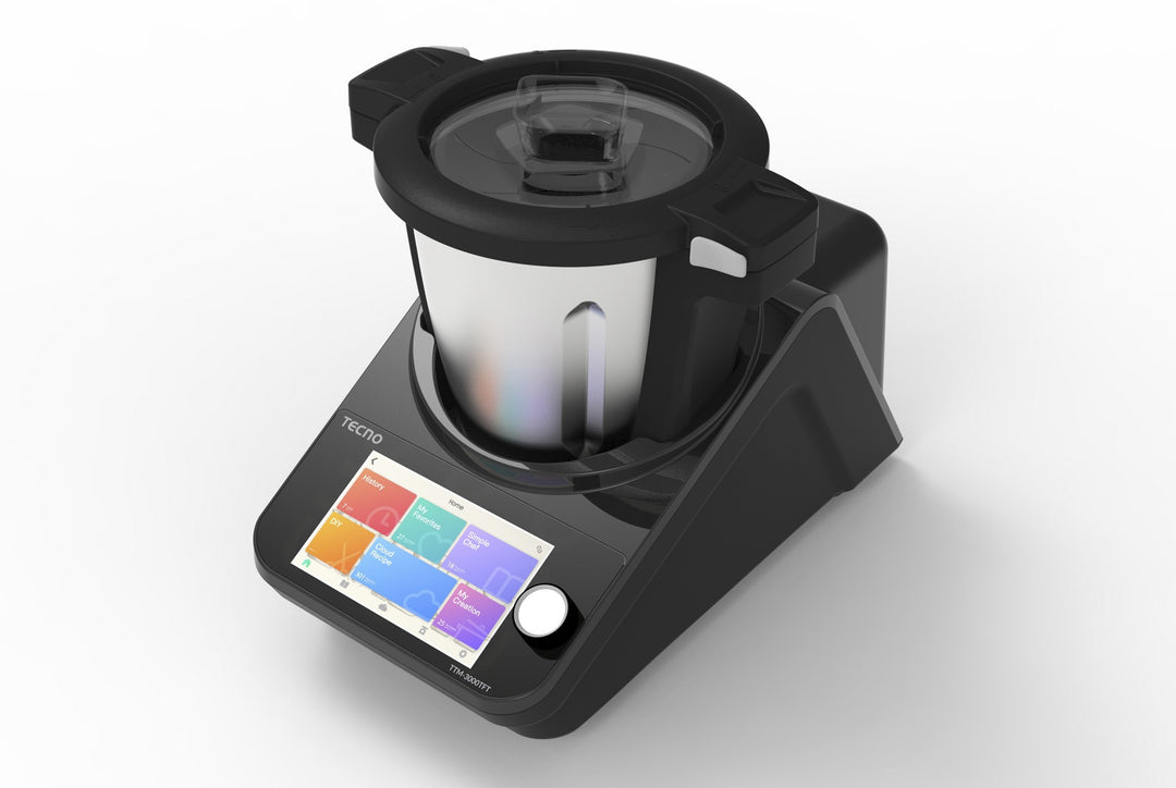 Smart Infinite Cooker — Black — 3L/4.7L, 1000+ e-Recipes, Wifi, 1700W
