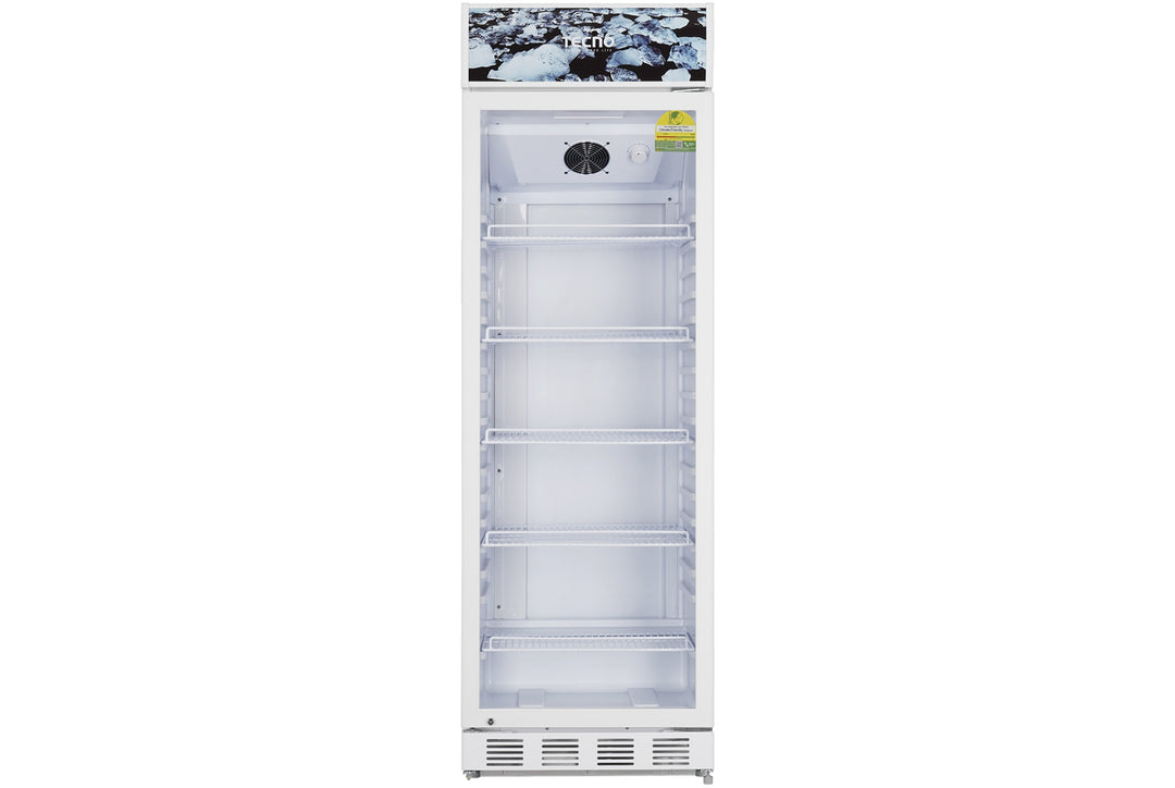 Commercial Cool
Display Chiller — White — 370L, Frost Free, 7 Thermostat Settings; Refrigerator: 0 ~ 10°C