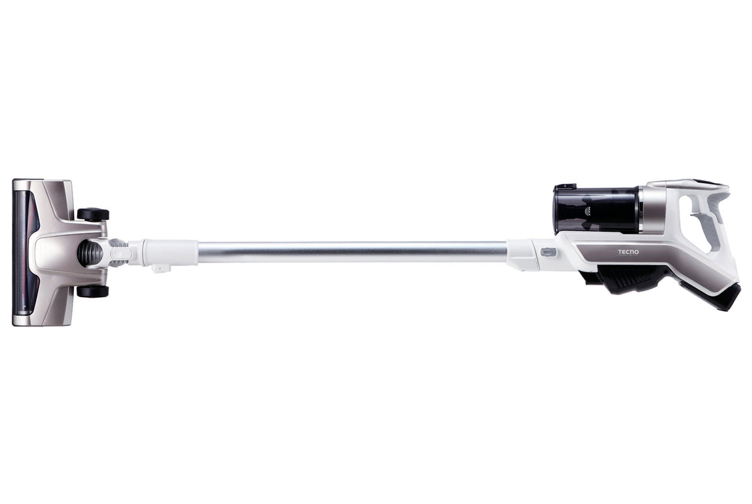 Cordless Handheld Vacuum — White w/
Black & Grey Trim — 2 in 1, 2200mAh ~ 30mins, HEPA Filter; Bagless 0.35L Capacity