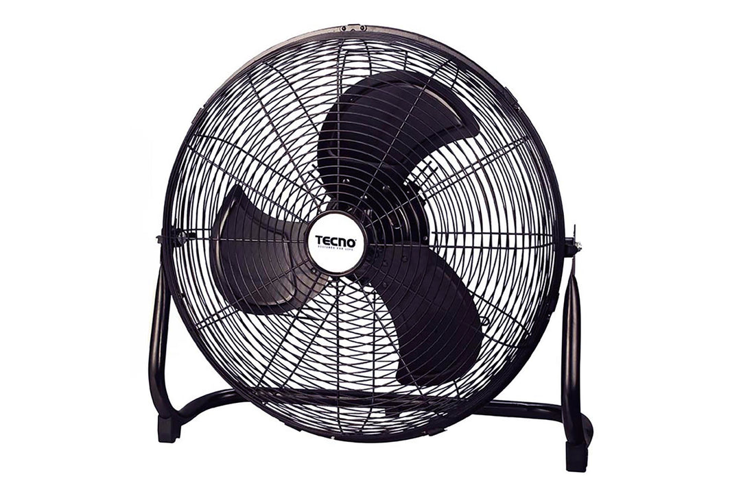 Velocity Fan — Black — 16”, 3 Speed, 100W