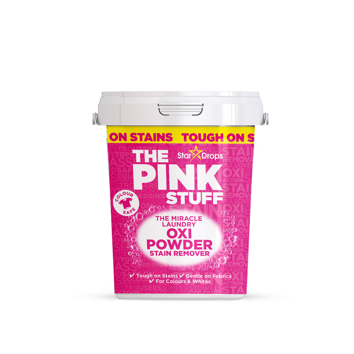 The Pink Stuff The Miracle Laundry OXI Powder Stain Remover for Colours