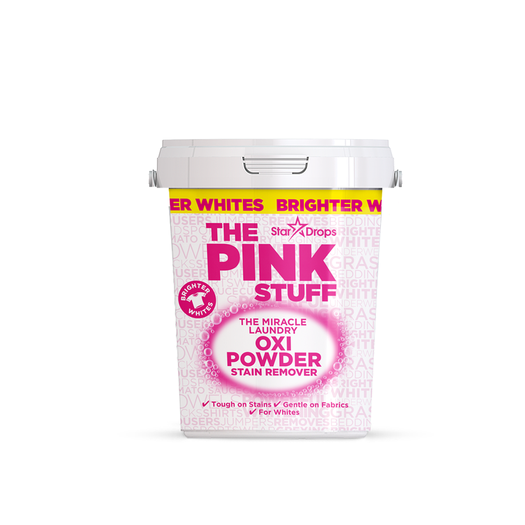 The Pink Stuff The Miracle Laundry OXI Powder Stain Remover for Whites