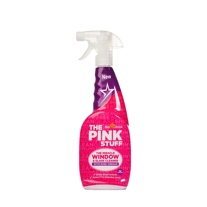 The Pink Stuff The Miracle Window Cleaner with Rose Vinegar