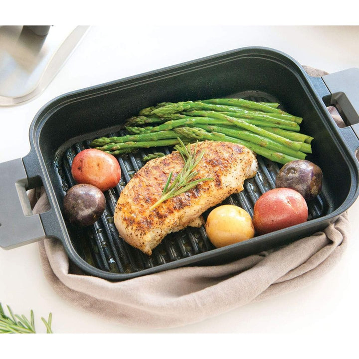 Uchicook Steam Grill with Metal Cover