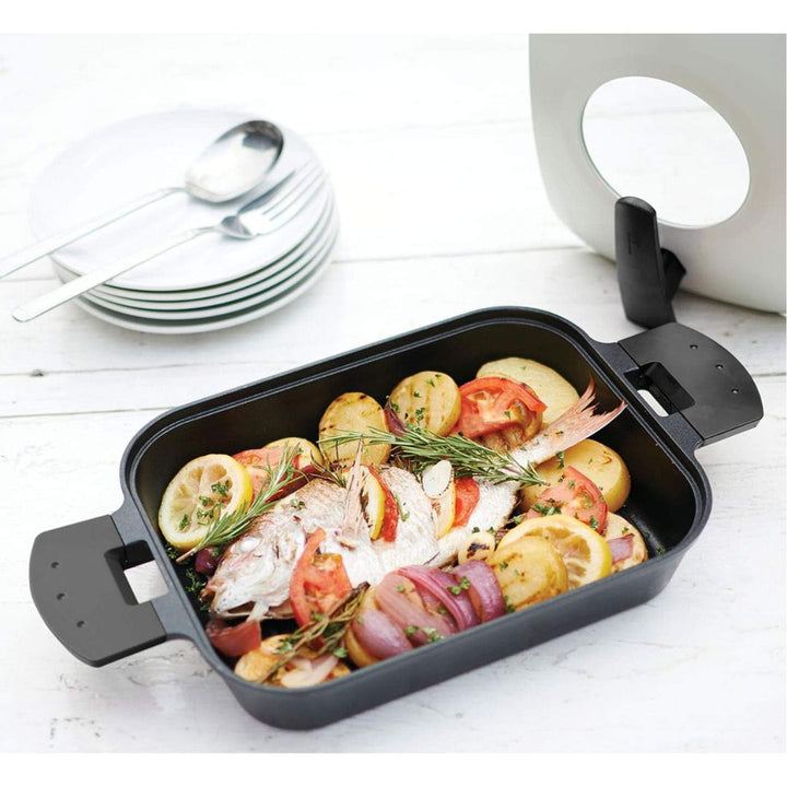 Uchicook Steam Grill with Metal Cover