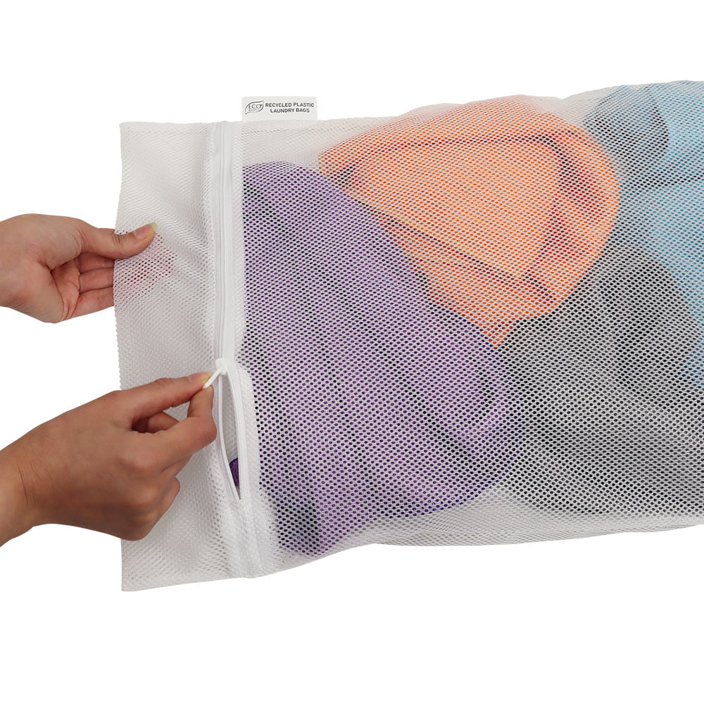 Whtie Magic Eco Basics Recycled Plastic Laundry Bags - 3 Pack