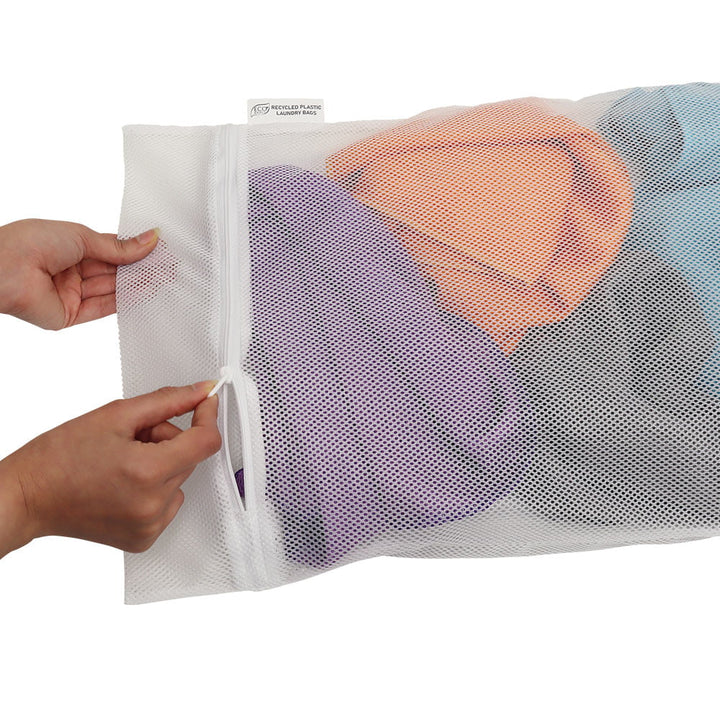 Whtie Magic Eco Basics Recycled Plastic Laundry Bags - 3 Pack