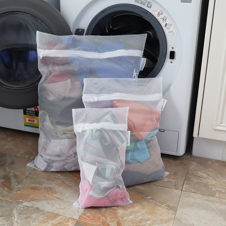 Whtie Magic Eco Basics Recycled Plastic Laundry Bags - 3 Pack