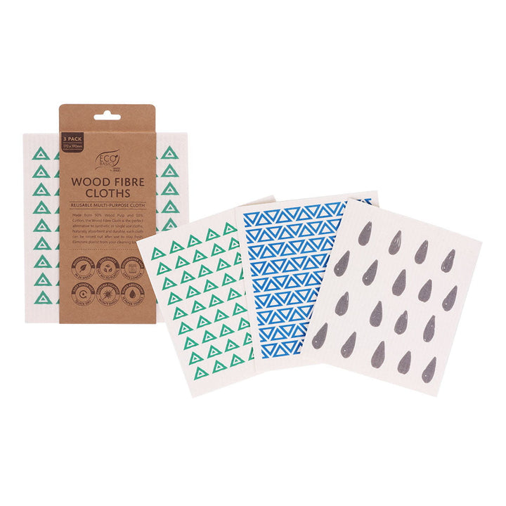 White Magic Eco Basics Bamboo Cloth - 3 Pack