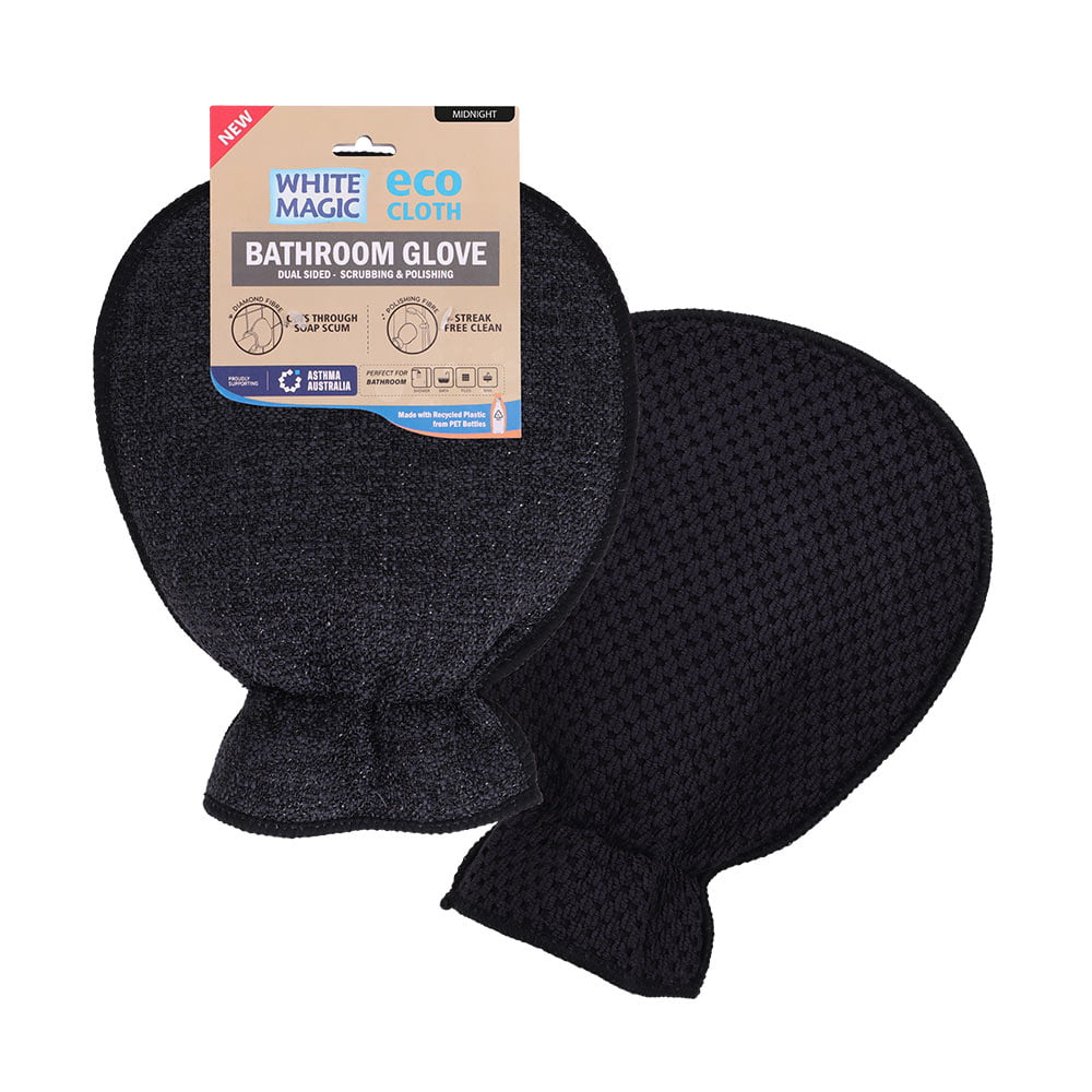 White Magic Eco Cloth Bathroom Glove