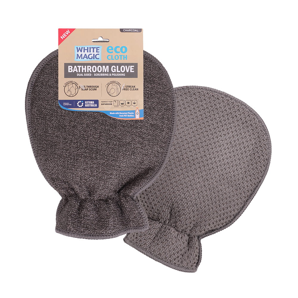 White Magic Eco Cloth Bathroom Glove