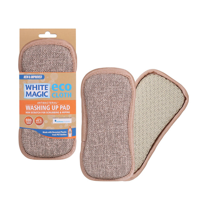 White Magic Eco Cloth Washing Up Pad