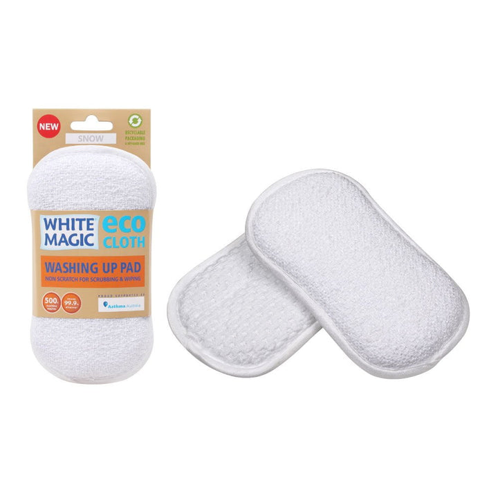 White Magic Eco Cloth Washing Up Pad