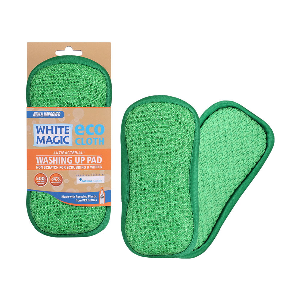 White Magic Eco Cloth Washing Up Pad
