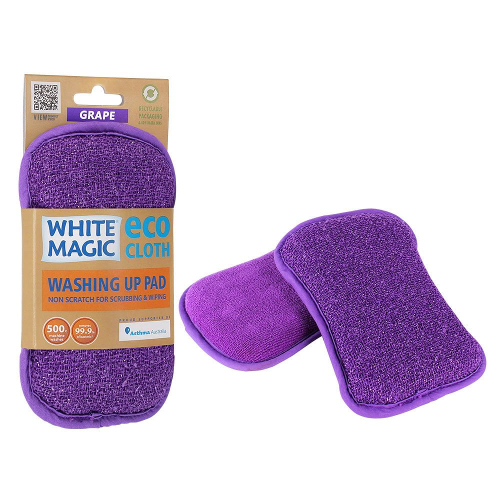 White Magic Eco Cloth Washing Up Pad