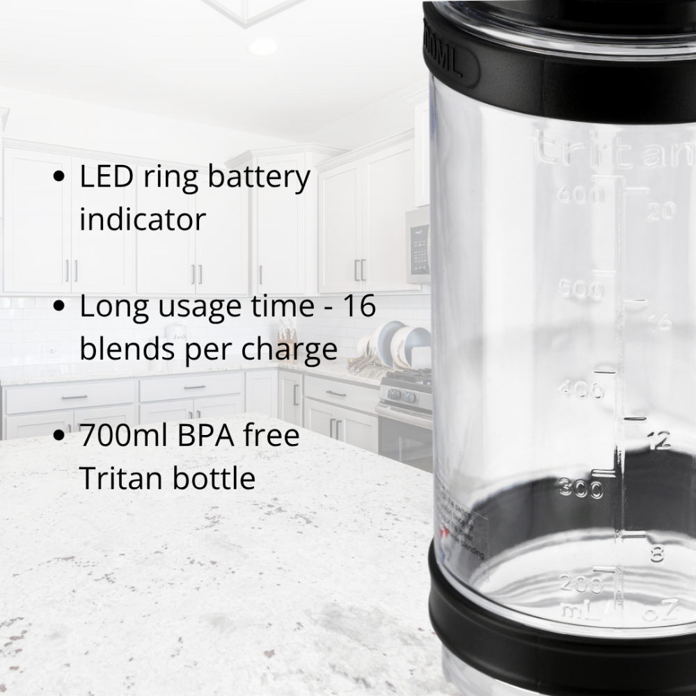 JOGEN BL 1131 Portable Intelligent Blender 280W (Black) - image 2