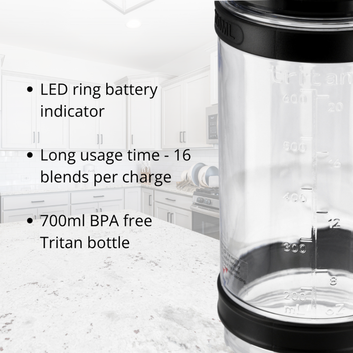 JOGEN BL 1131 Portable Intelligent Blender 280W (Black) - image 2