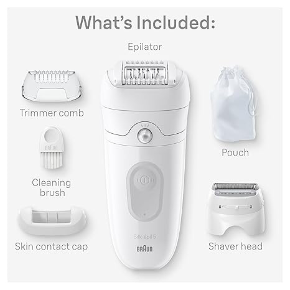 Braun 5041 Silk-Epil 5 Wet & Dry Epilator - image 7