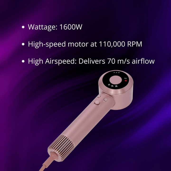 JOGEN HD 7115 High Speed AI Hairdryer 1600W (Blue) - image 2