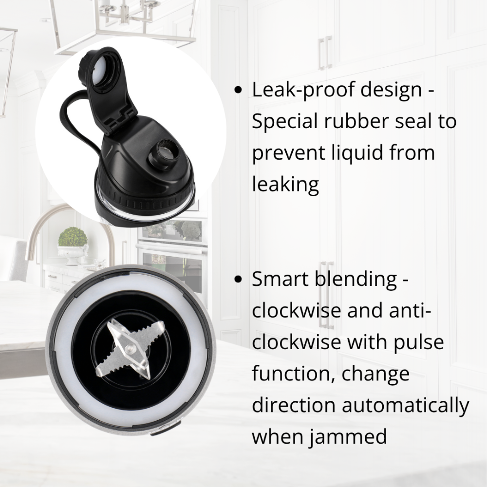 JOGEN BL 1131 Portable Intelligent Blender 280W (Black) - image 4