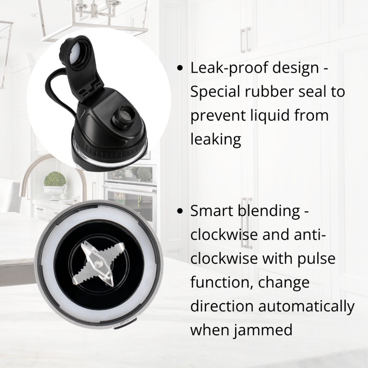 JOGEN BL 1131 Portable Intelligent Blender 280W (Black) - image 4