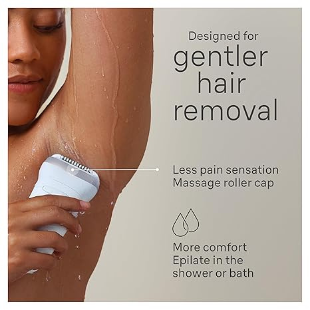Braun 7041 Silk-Epil 7 Wet & Dry Epilator - image 4
