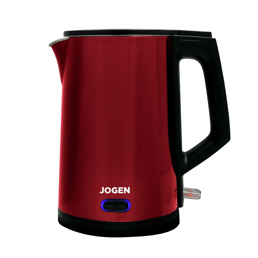 JOGEN KE 4213 Stainless Steel Kettle 1.9L 2200W Keep Warm (Red)