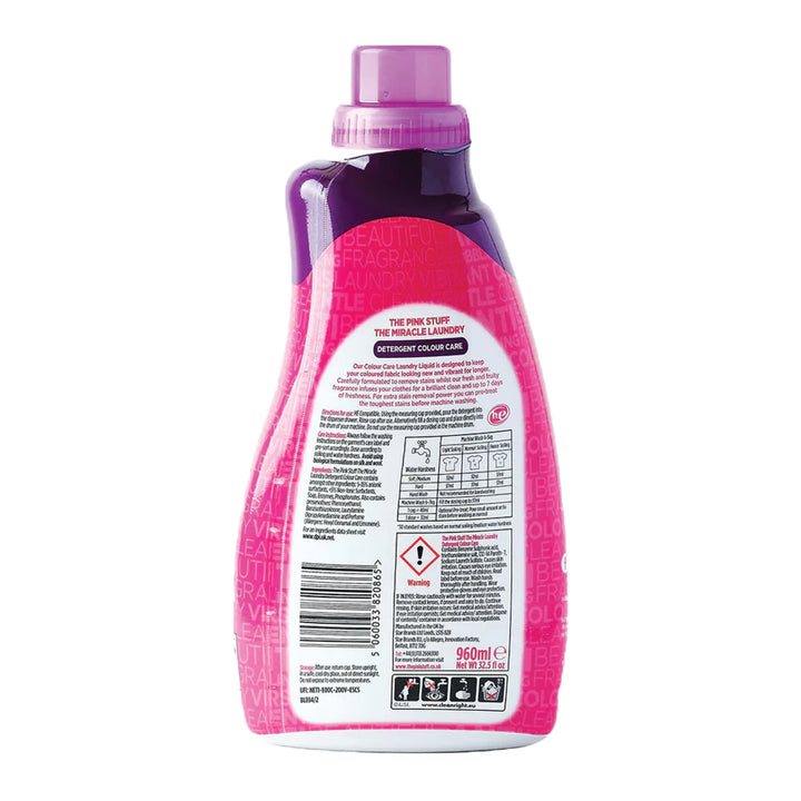 The Pink Stuff The Miracle Laundry Detergent Colour Care