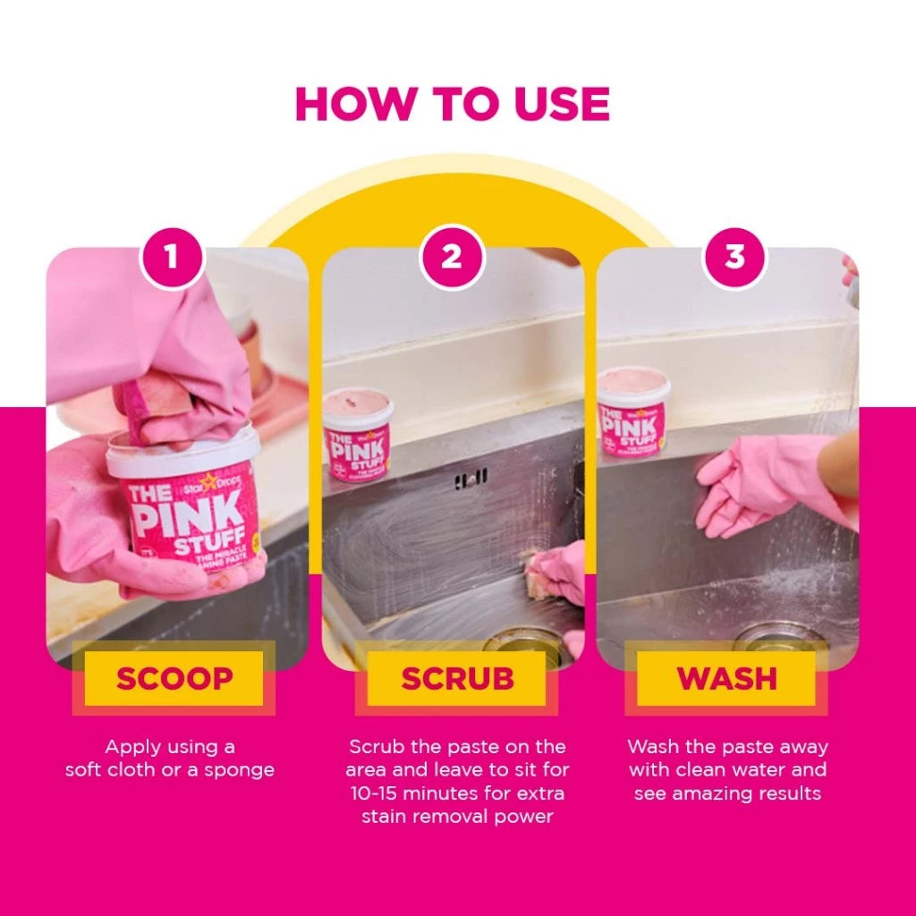 The Pink Stuff The Miracle Cleaning Paste
