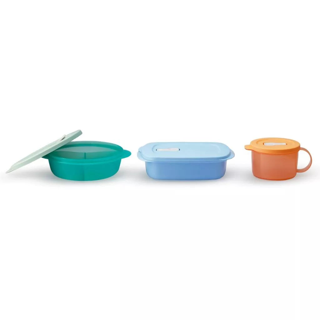 Tupperware Microwave Rectangular Food Container (1L) TP0029 - image 4