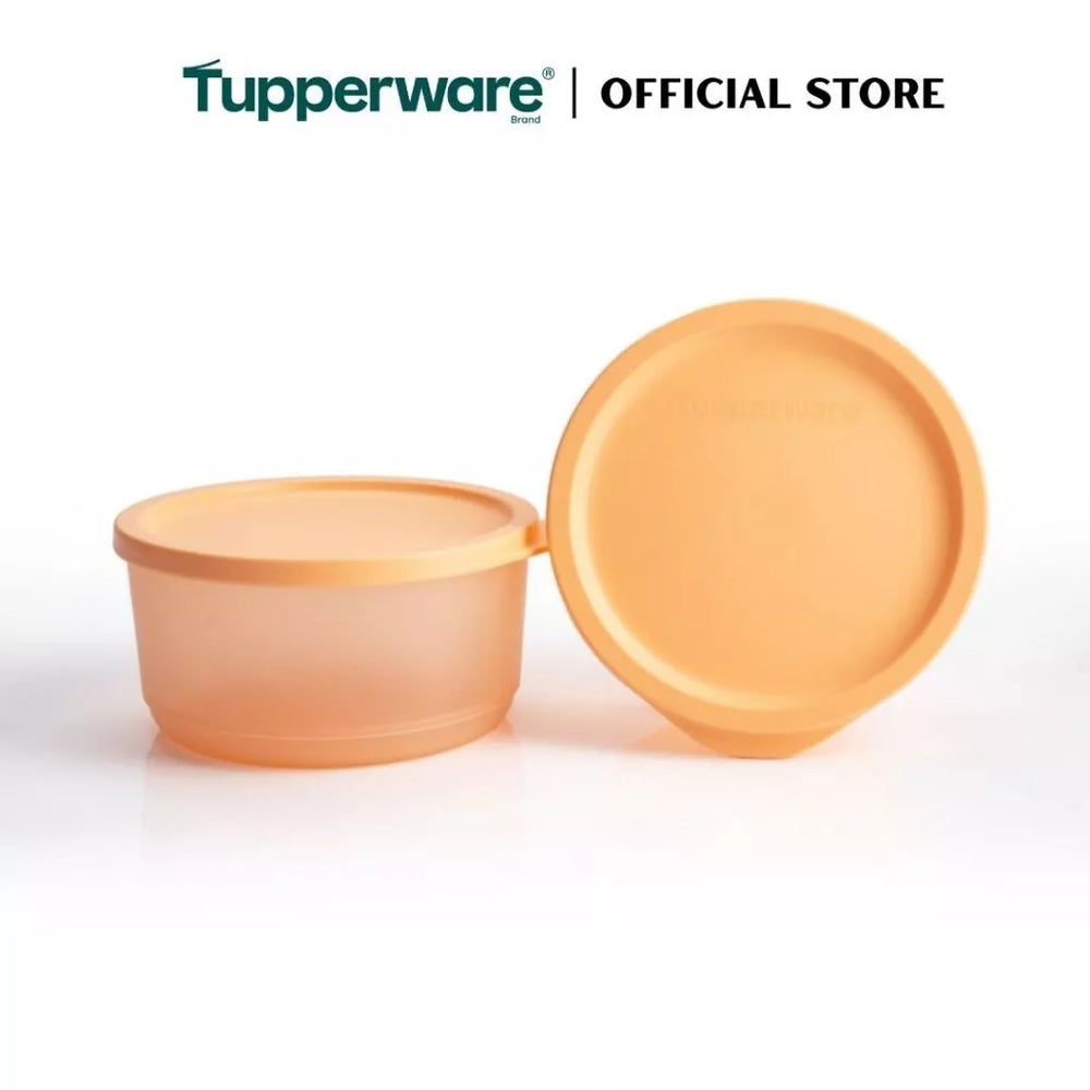 Tupperware 2pcs Stacking Square Food Storage containers (530ml) TP0033 - image 2