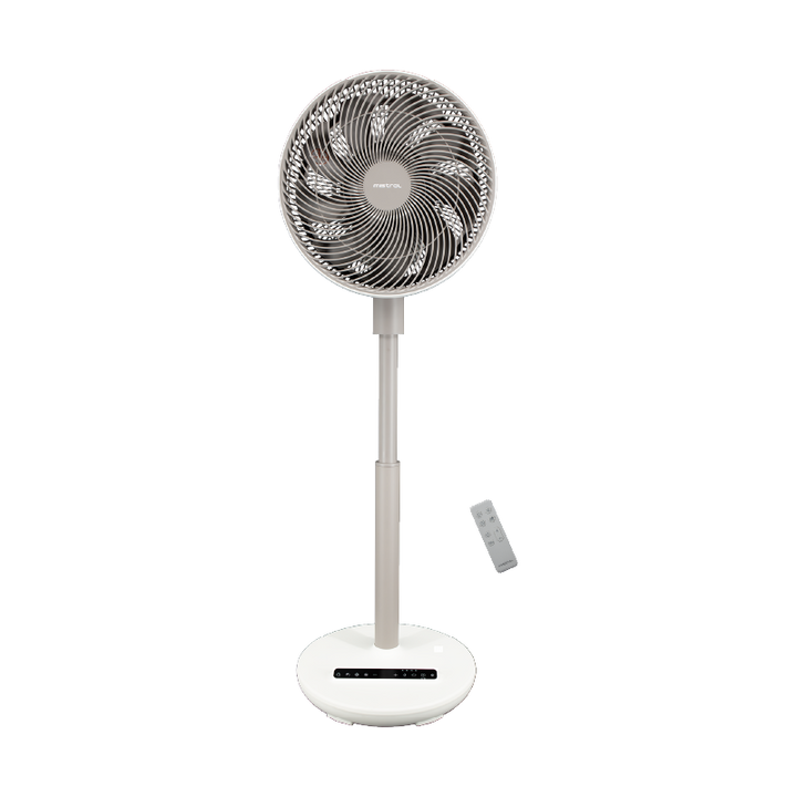 Horizon by Mistral Moonlight - 12" DC High Velocity Moodlight Fan with Remote MHV9123DR-ML