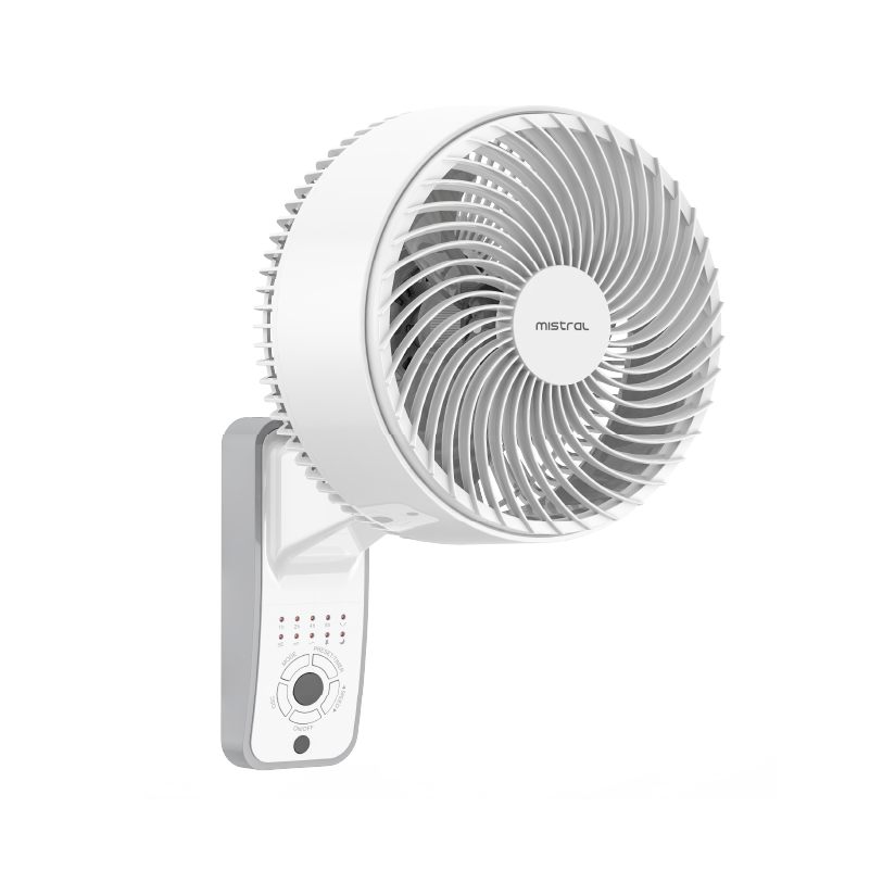 Mistral 9" DC Wall Fan with Remote MWF0935DR - White