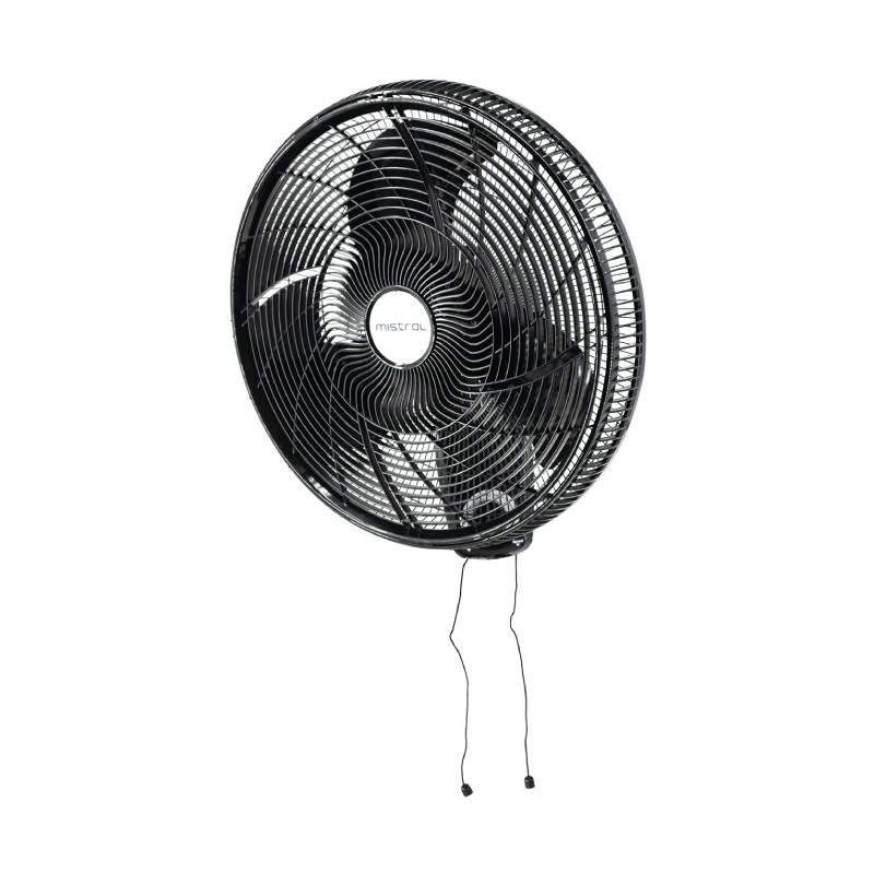 Mistral 20" Industrial Wall Fan - Mechanical MWF2882 - Black