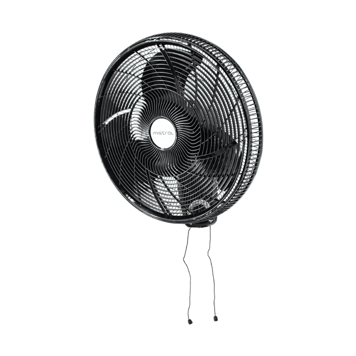 Mistral 20" Industrial Wall Fan - Mechanical MWF2882 - Black