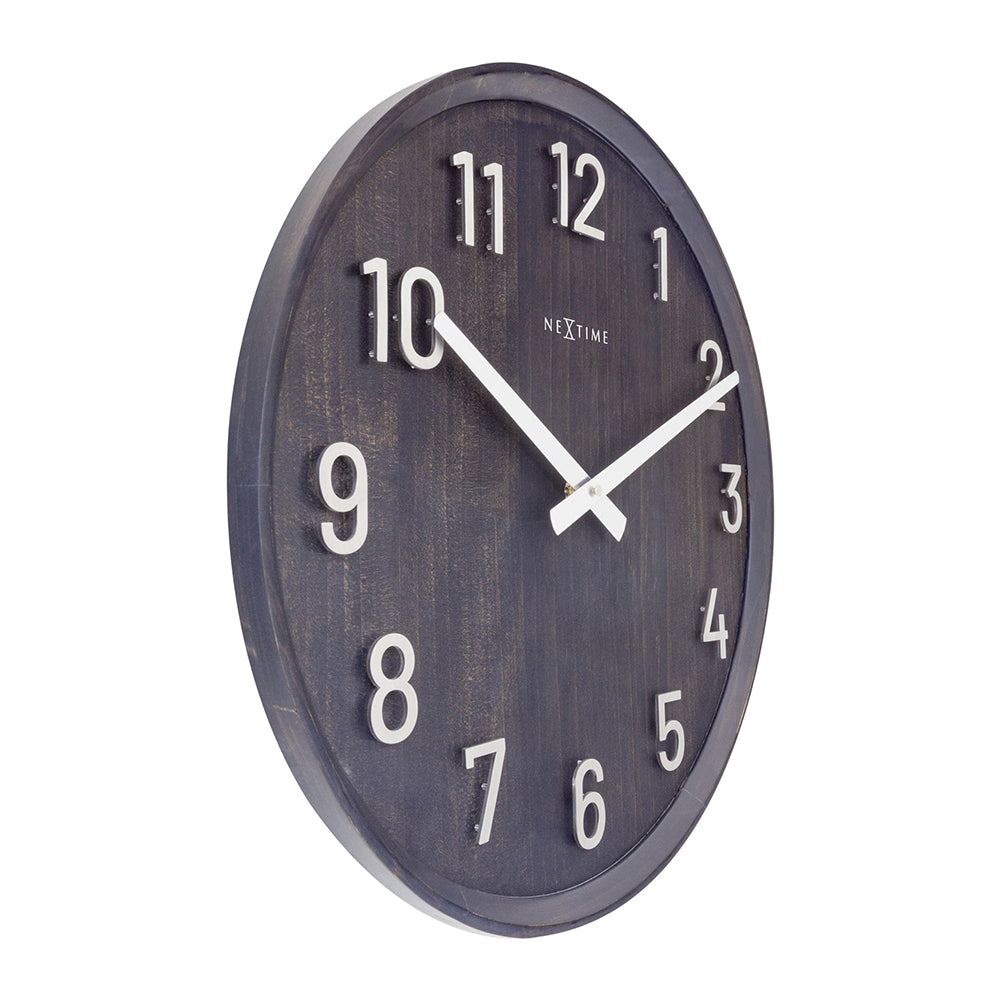 Jam Dinding NeXtime Precious 50cm (Hitam)
