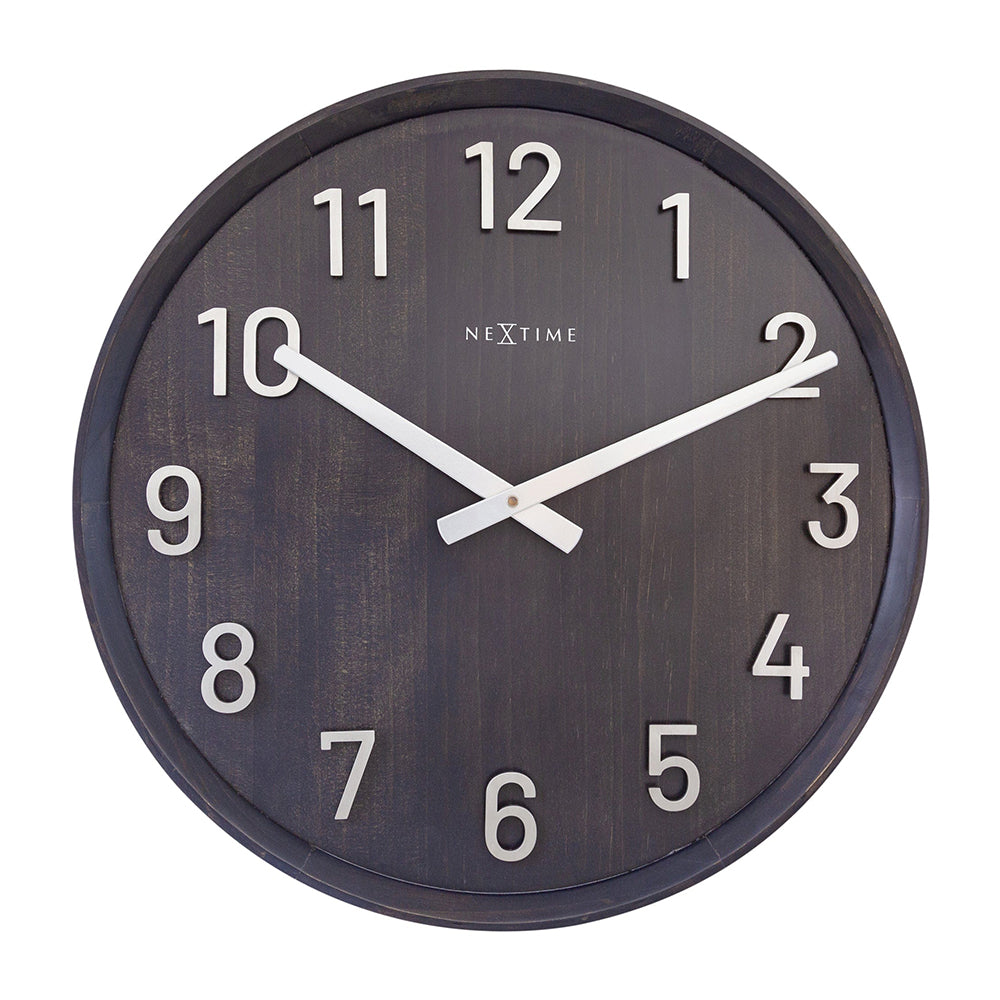 Jam Dinding NeXtime Precious 50cm (Hitam)