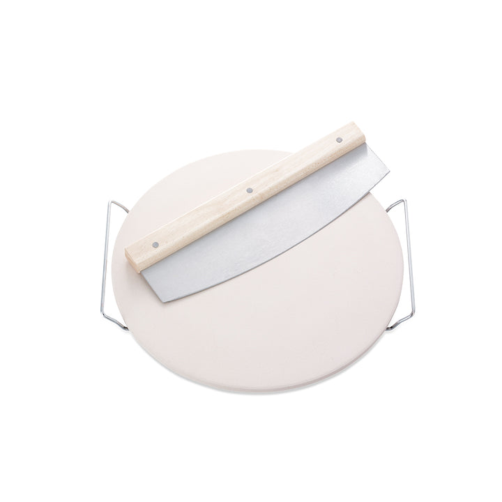 Pizza Stone with Cutter