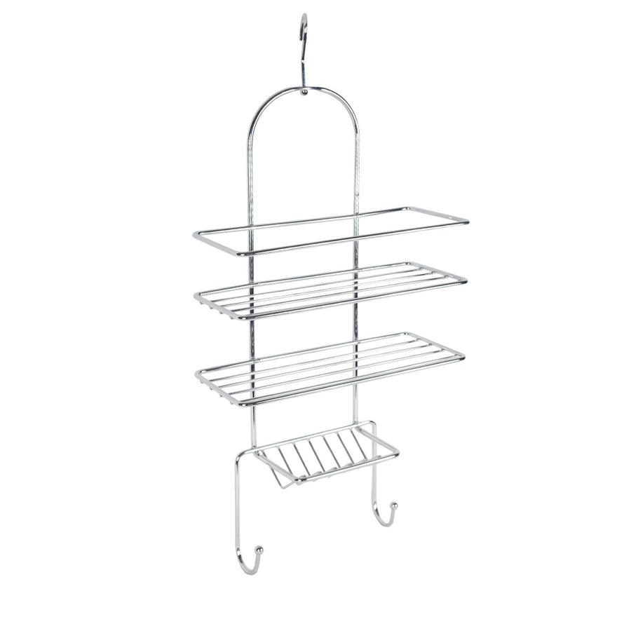 Rayen Shower Rack 3 Level Organsier In Chormium
