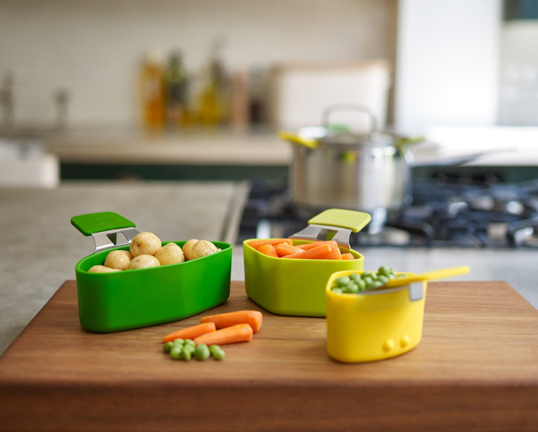Joseph Joseph Nest Steam 3-piece Steaming Pod Set 4
