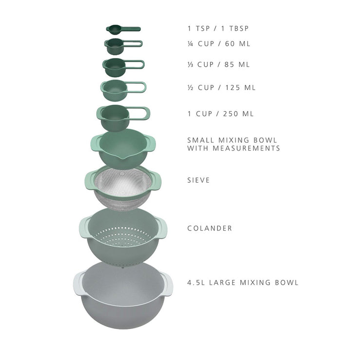Joseph Joseph Nest 9 Plus Bowl Set