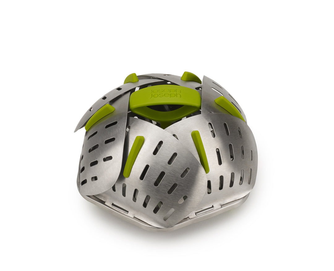 Joseph Joseph Bloom Steel Folding Steamer Basket
