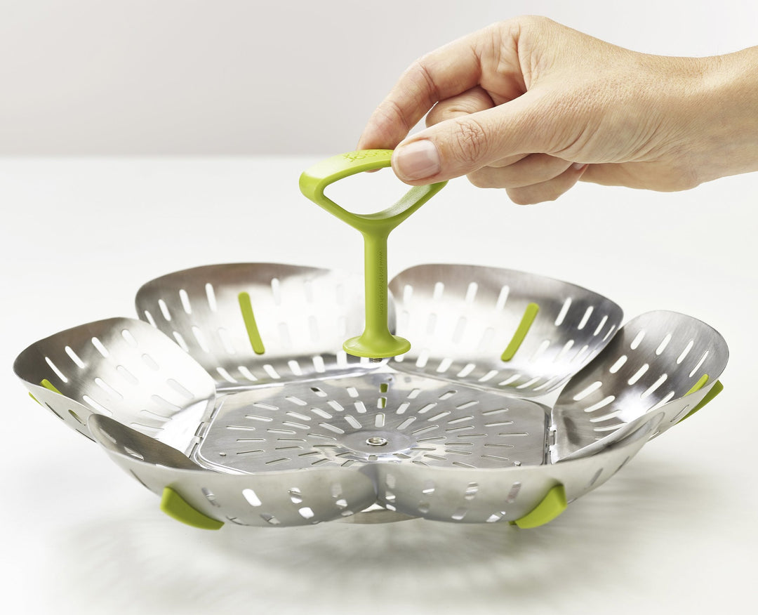 Joseph Joseph Bloom Steel Folding Steamer Basket 4