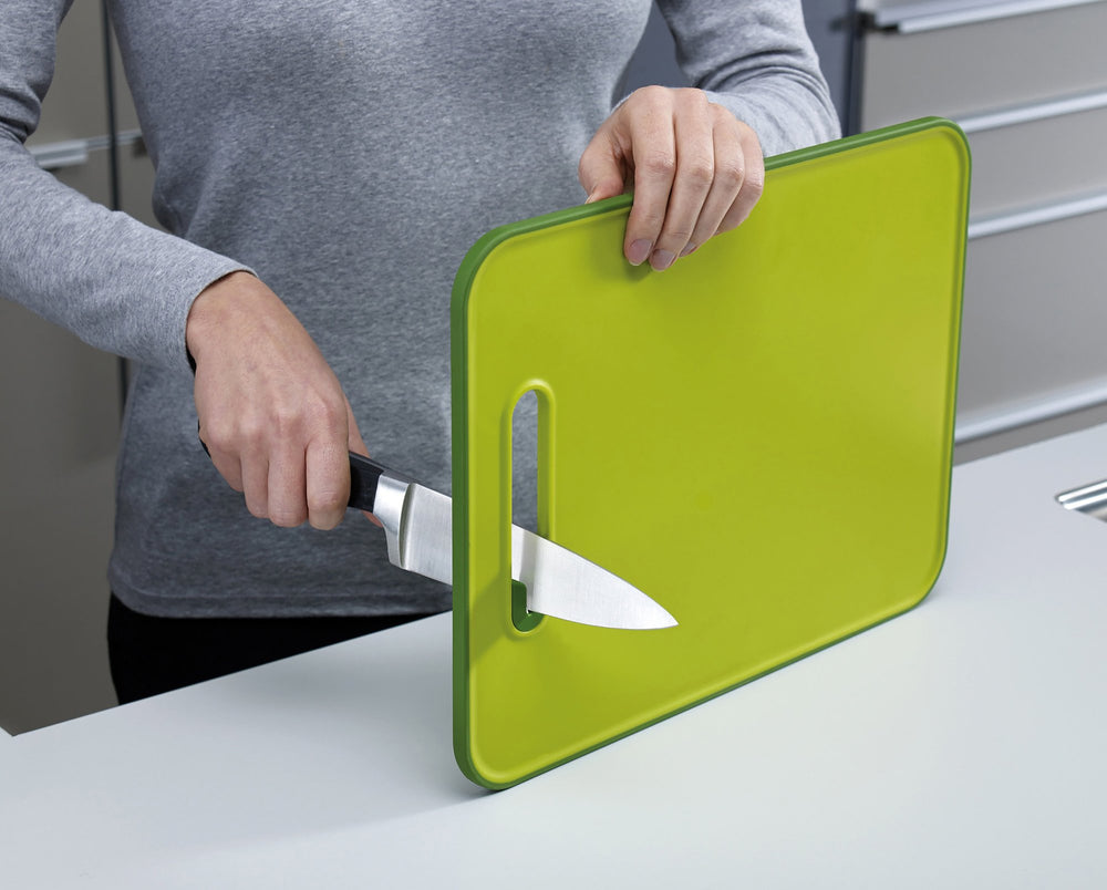 Joseph Joseph Slice & Sharpen Chopping Board with Knife Sharpener 2