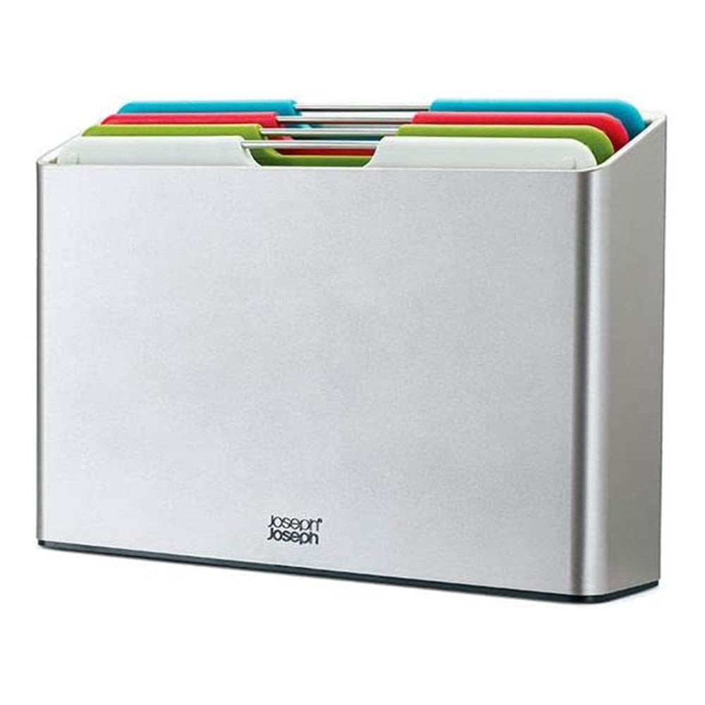 Joseph Joseph Folio Set Papan Cincang 4 Keping Biasa - Perak 