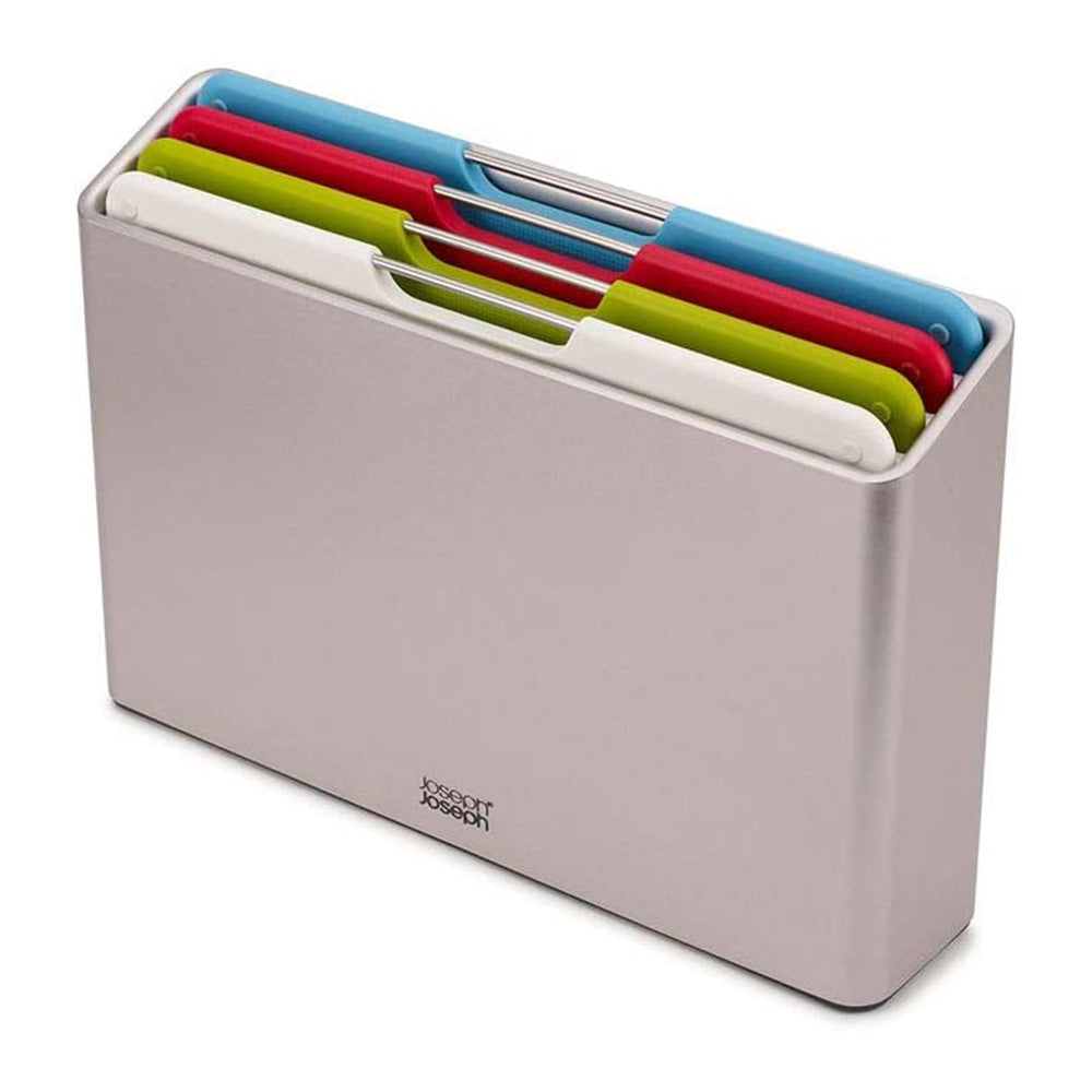 Joseph Joseph Folio Set Papan Cincang 4 Keping Biasa - Perak 