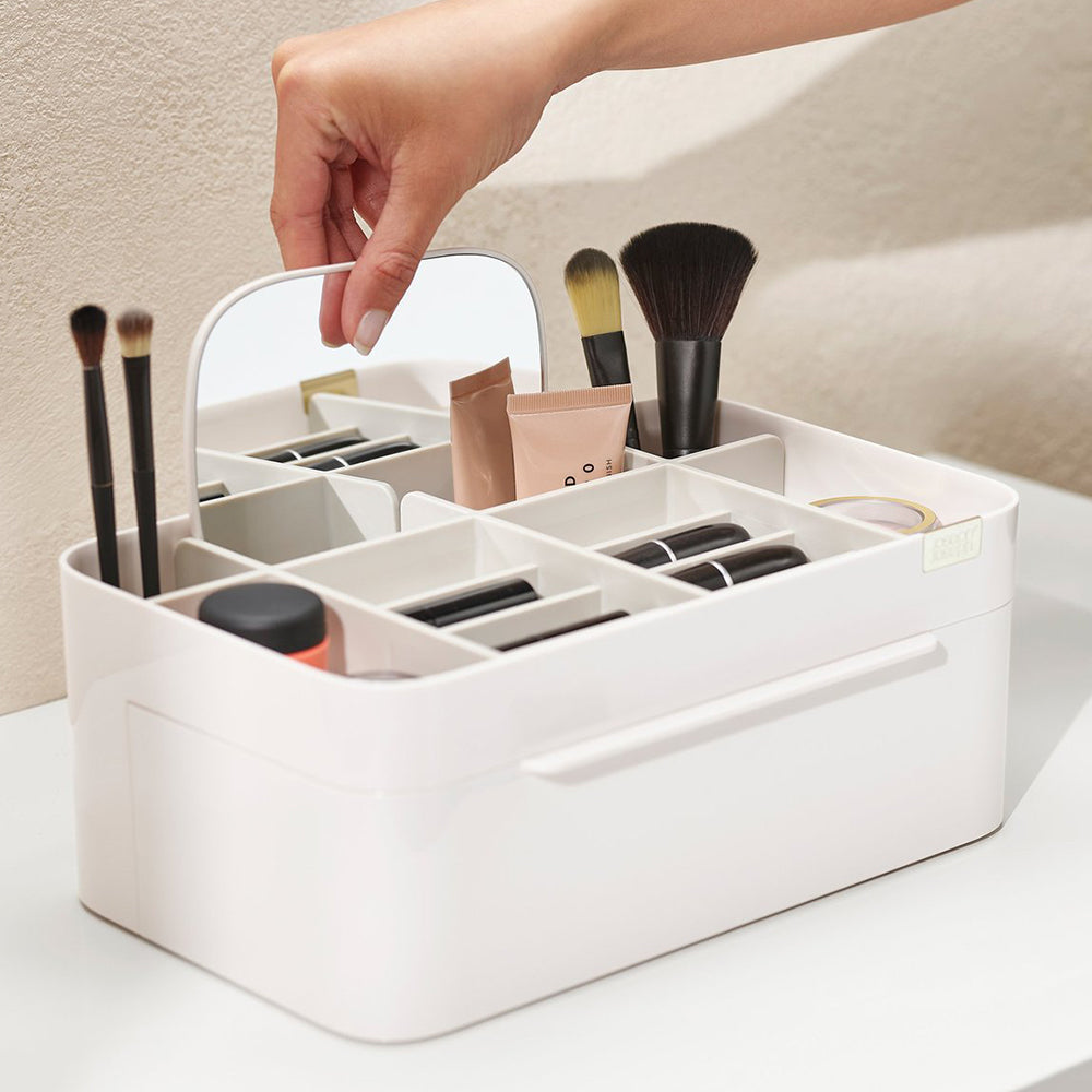 Joseph Joseph Viva Large Cosmetic Organiser with Removable Mirror