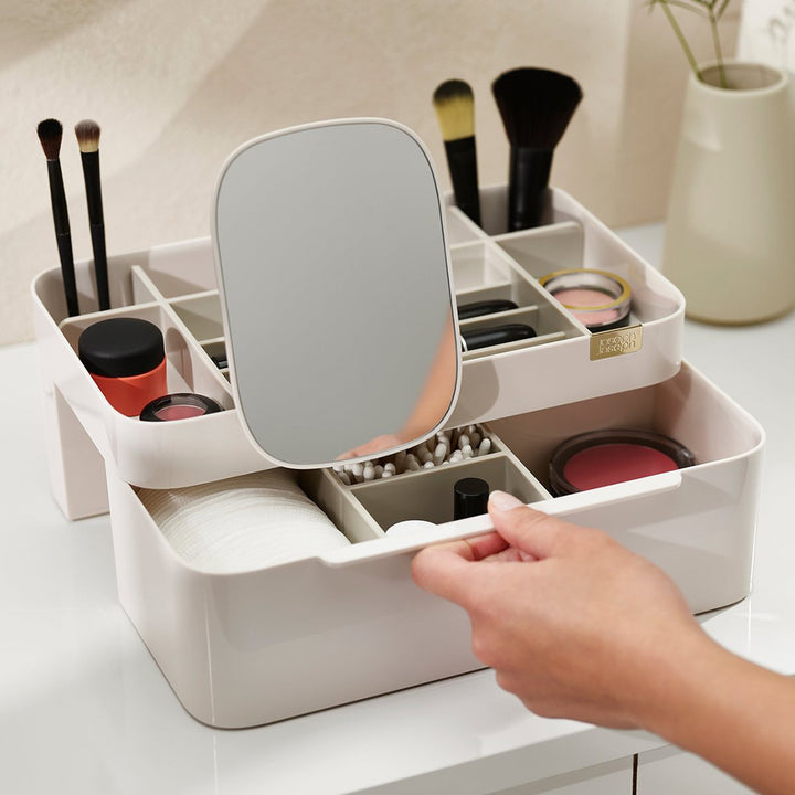 Joseph Joseph Viva Large Cosmetic Organiser with Removable Mirror