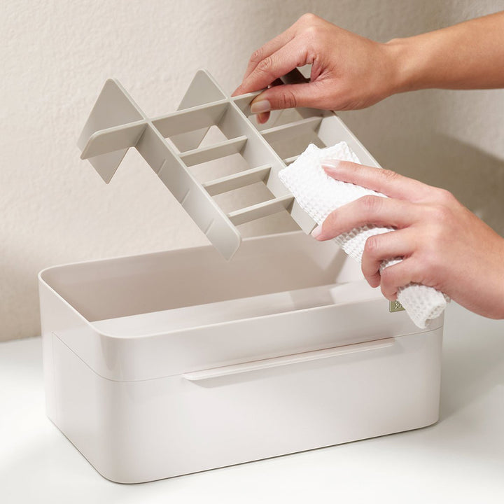 Joseph Joseph Viva Large Cosmetic Organiser with Removable Mirror
